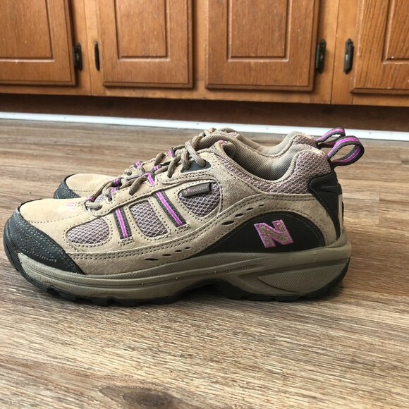 New Balance 646 Brown Suede Hiking Trail Shoes Women US8.5 Water resistance - Picture 2 of 11